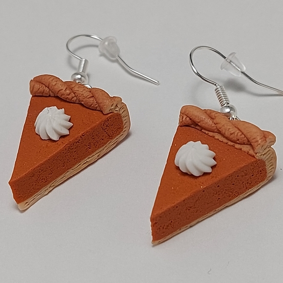 Pumpkin Pie Earrings - Picture 3 of 6